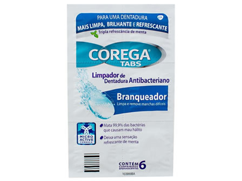 Farmacia Unimed Marilia - COREGA TABS BRANQ 6 PASTILHAS